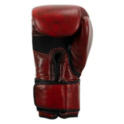 TITLE Boxing Blood Red Leather Bag Gloves -Boxing Shop brbg rd 004 4