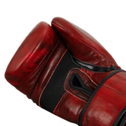 TITLE Boxing Blood Red Leather Bag Gloves -Boxing Shop brbg rd 005 4