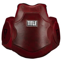 TITLE Boxing Blood Red Leather Body Protector -Boxing Shop brmmbp rd 2