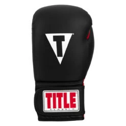 TITLE Classic Fitness Boxing Gloves 24 TITLE Classic Fitness Boxing Gloves -Boxing Shop crbg bk rd 03