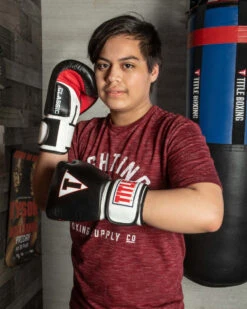 TITLE Classic Leather Super Bag Gloves 2.0 29 TITLE Classic Leather Super Bag Gloves 2.0 -Boxing Shop csbgl2 bkwhrd