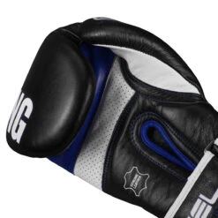 TITLE Boxing Gel Soft Strike Bag Gloves 28 TITLE Boxing Gel Soft Strike Bag Gloves -Boxing Shop cssgbg1 bk bl 05