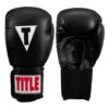 TITLE Classic Leather Elastic Training Gloves 2.0 2 TITLE Classic Leather Elastic Training Gloves 2.0 -Boxing Shop ctsgv2 bk 01