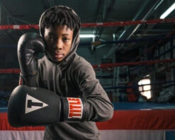 TITLE Classic Leather Elastic Training Gloves 2.0 -Boxing Shop ctsgv22 bk