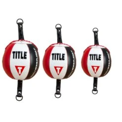 TITLE Boxing Infused Foam Double End Bags -Boxing Shop debif rd wh bk 1