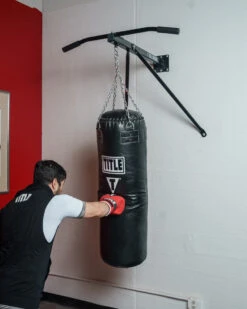 TITLE Boxing Deluxe Wall Mount Pull-Up Bar & Bag Hanger -Boxing Shop dwmpub 1