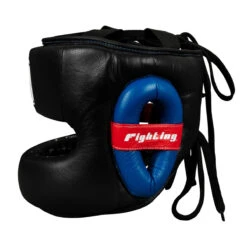 Fighting Leather No Contact Headgear -Boxing Shop ffshg2 bk 3