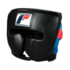 Fighting Leather Sparring Headgear -Boxing Shop flshg2 bk 1