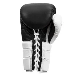 Fighting Tri-Tech Tenacious Lace Training Gloves -Boxing Shop fs3ttgl bk wh 004