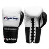 Fighting Tri-Tech Tenacious Lace Training Gloves -Boxing Shop fs3ttgl wh bk 001