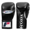 Fighting Fearless Certified Pro Fight Gloves II -Boxing Shop fspfg2 bk 01