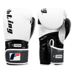 Fighting S2 GEL Power Bag Gloves -Boxing Shop fspgbg wh bk 001