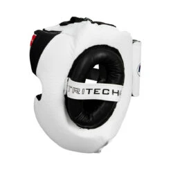 Fighting Tri-Tech Training Headgear -Boxing Shop fspthg wh bk 3