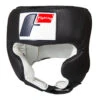 Fighting USA Boxing Competition Headgear With Cheeks -Boxing Shop fsuch bk 3