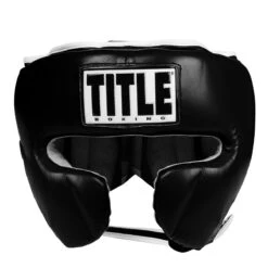 TITLE Boxing Leather Sparring Headgear -Boxing Shop fthg bk 2