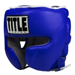 TITLE Boxing Leather Sparring Headgear -Boxing Shop fthg bl 1