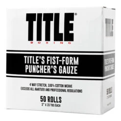 TITLE Boxing Fist-Form Puncher’s Gauze