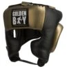 Golden Boy Training Headgear -Boxing Shop gbthg1 bk gd 01
