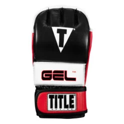 TITLE Boxing Gel Incensed Wristband Heavy Bag Gloves -Boxing Shop giwhbg2 bk wh rd 03