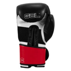 TITLE Boxing Gel Weighted Boxing Gloves -Boxing Shop glwbg bk wh rd 4 1