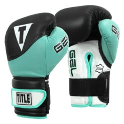 TITLE Boxing Gel Suspense V2T Training Gloves -Boxing Shop gstgev2t bk tq 02