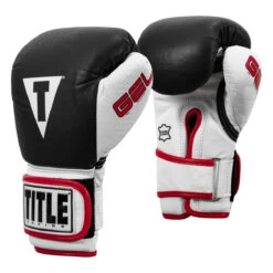 TITLE Boxing Gel World Bag Gloves 24 TITLE Boxing Gel World Bag Gloves -Boxing Shop gtwbg bk wh 0002