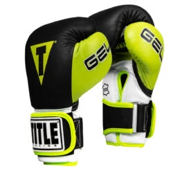 TITLE Boxing Gel World V2T Bag Gloves -Boxing Shop gtwbgv2t bk lm 1 2 1