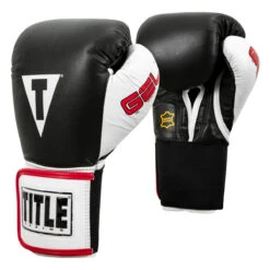 TITLE Boxing Gel World Elastic Training Gloves 21 TITLE Boxing Gel World Elastic Training Gloves -Boxing Shop gtwge bk 02