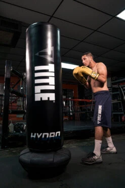 TITLE Boxing Hydro-Flex H2O Bounce Back Freestanding Heavy Bag -Boxing Shop hbbfshb