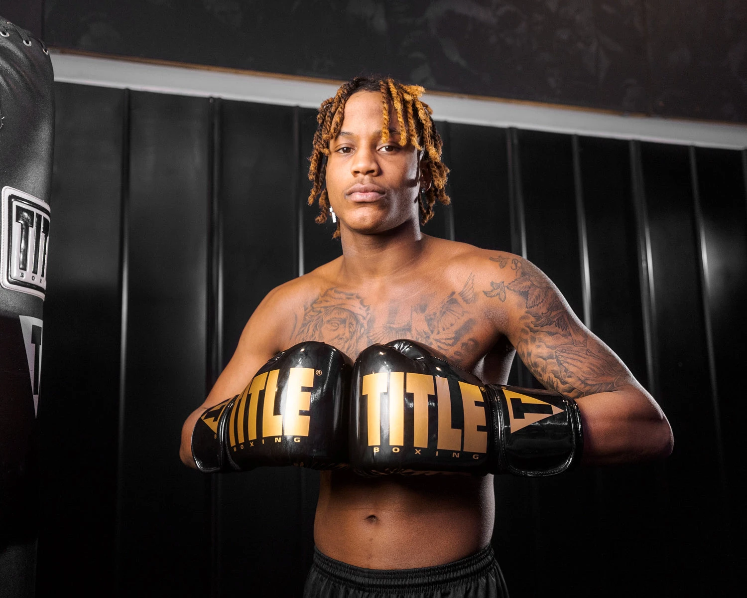 TITLE Boxing Inferno Intensity Elastic Training Gloves 4 TITLE Boxing Inferno Intensity Elastic Training Gloves - Image 2