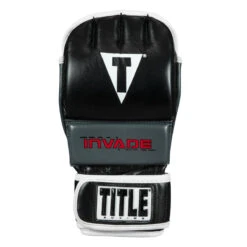 TITLE Boxing Invade Wrist Wrap Heavy Bag Gloves 2.0 -Boxing Shop iwhbg2 bk wh 3 1