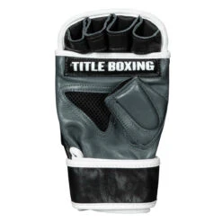 TITLE Boxing Invade Wrist Wrap Heavy Bag Gloves 2.0 -Boxing Shop iwhbg2 bk wh 4 1