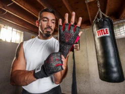 TITLE Boxing Defender Sublimated Glove Wraps 24 TITLE Boxing Defender Sublimated Glove Wraps -Boxing Shop ksgw bk rd 1 1