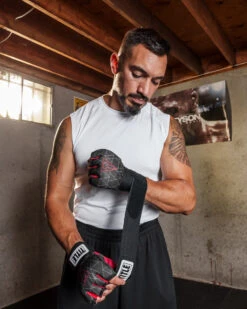 TITLE Boxing Defender Sublimated Glove Wraps 29 TITLE Boxing Defender Sublimated Glove Wraps -Boxing Shop ksgw bk rd 2 1