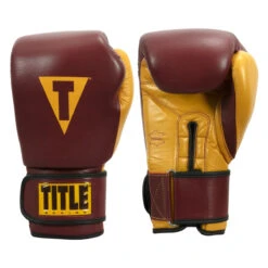 TITLE Boxing Supreme Leather Bag Gloves