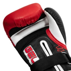 TITLE Boxing Gel Lava Leather Series Bag Gloves -Boxing Shop mlvlbg bk rd wh 5