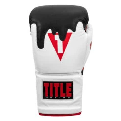 TITLE Boxing Gel Lava Leather Series Sparring Gloves 13 TITLE Boxing Gel Lava Leather Series Sparring Gloves -Boxing Shop mlvlsg wh rd bk 03
