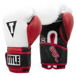TITLE Boxing Gel Professional Series Training Gloves -Boxing Shop pgstg wh bk 02