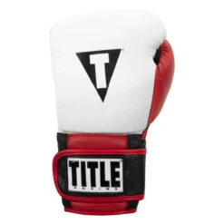 TITLE Boxing Gel Professional Series Training Gloves -Boxing Shop pgstg wh bk 03