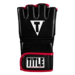 TITLE MMA Perform Hybrid Sparring Gloves 2.0 -Boxing Shop phsg2 bk rd 3 1