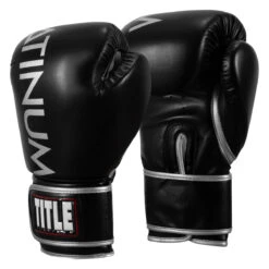 TITLE Platinum Prolific Boxing Bag Gloves -Boxing Shop plbg bk sv 2 1
