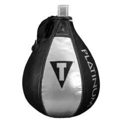 TITLE Platinum Momentous Speed Bag 9 TITLE Platinum Momentous Speed Bag -Boxing Shop plmsb bk sv 2 1