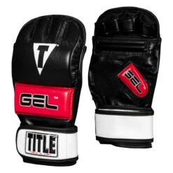 TITLE MMA Perform Gel Bag Gloves 2.0 9 TITLE MMA Perform Gel Bag Gloves 2.0 -Boxing Shop pmgbg2 bk rd 02