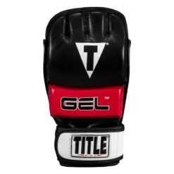 TITLE MMA Perform Gel Bag Gloves 2.0 10 TITLE MMA Perform Gel Bag Gloves 2.0 -Boxing Shop pmgbg2 bk rd 03