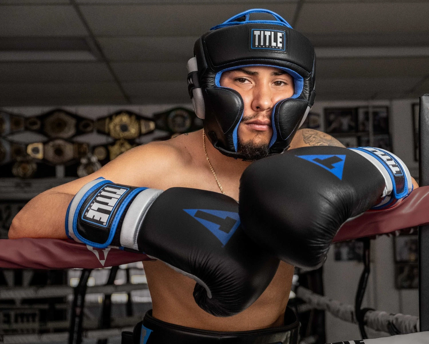 TITLE Platinum Perilous Training Headgear 4 TITLE Platinum Perilous Training Headgear - Image 2