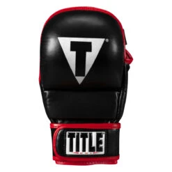 TITLE MMA Perform Safe Spar Glove 2.0 -Boxing Shop pssg2 bk rd 03