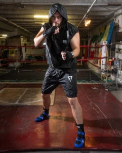 TITLE Boxing Pro Set Vulcanized Rubber Sauna Suit With Hood -Boxing Shop pstss