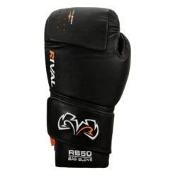 Rival Boxing Intelli-Shock Leather Bag Gloves -Boxing Shop rb50 bk 3 1