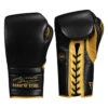 TITLE Boxing Roberto Duran Leather Sparring Gloves -Boxing Shop rdsg bk gd 01