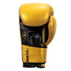 TITLE Boxing Roberto Duran Leather Training Gloves -Boxing Shop rdtg gd bk 04